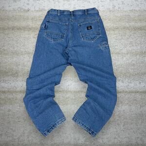 Vintage Y2K Lakin x Mckey Key Carpenter Jeans 36x34 Relaxed Fit Medium Wash